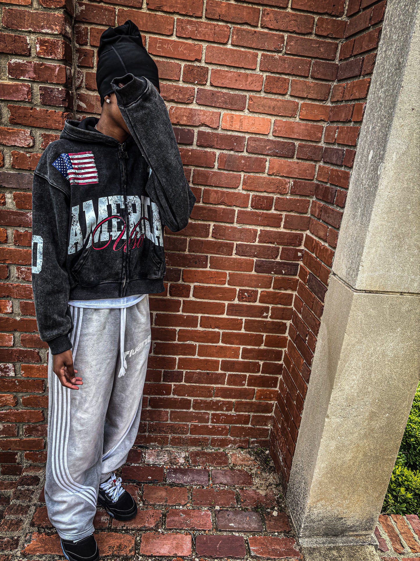 DEYZE"AMERICA" ZIP UP